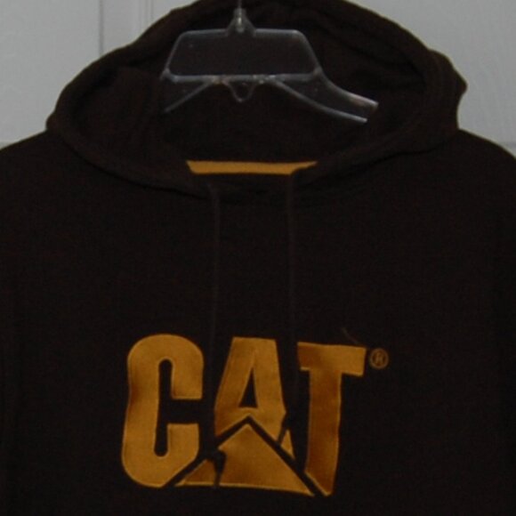 CAT Hooded Heavy Sweatshirt, Unisex M (45" Bust) - Picture 3 of 7